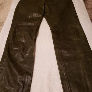Earl Jean leather pants size 31